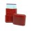 - 40% ETUI CARTES DE VISITE RECIFE CUIR EVERGLADE ROUGE