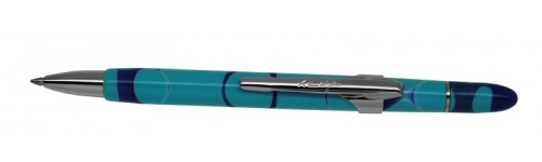 - 40% STYLO ROLLER RECIFE MYSTIQUE ORGANIZER BLEU ET TURQUOISE