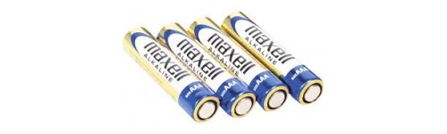 Lot de 5 Piles LR03-AAA alcaline par 4piles en 1,5V  A -10%
