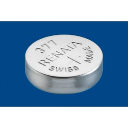 LOT DE 10 PILES BOUTON RENATA 377 OXYDE D ARGENT 1 55V A 20