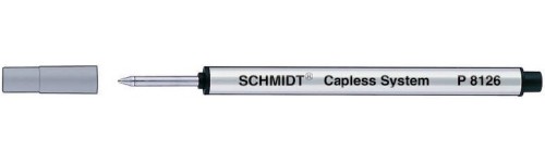 SCHMIDT  LOT DE 12 RECHARGES ROLLER CAPLESS NOIRES MOYENNES A -20%