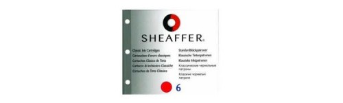 CARTOUCHES D ENCRE ROUGE SHEAFFER