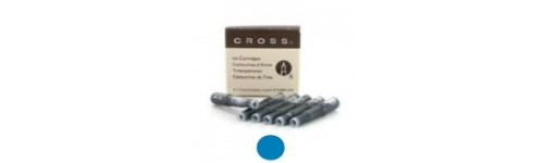 CARTOUCHES D ENCRE CROSS BLEUES EFFACABLES