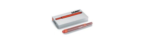 CARTOUCHES D ENCRE ROUGE LAMY