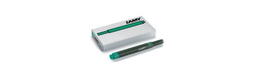 CARTOUCHES D ENCRE VERTES LAMY