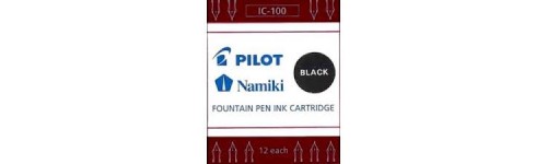 CARTOUCHES D ENCRE NOIRES PILOT