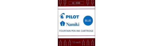 CARTOUCHES D ENCRE BLEUES PILOT