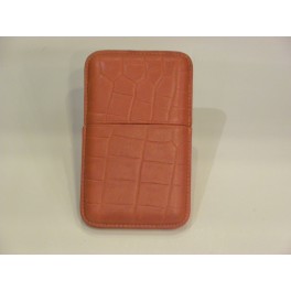 - 40% ETUI CARTES DE VISITE RECIFE CUIR EVERGLADE ORANGE