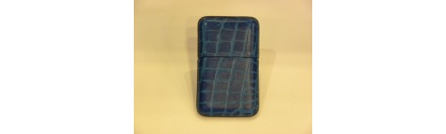 - 40% ETUI CARTES DE VISITE RECIFE CUIR EVERGLADE  TURQUOISE
