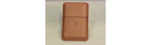 - 40% ETUI CARTES DE VISITE RECIFE CUIR ARIZONA ORANGE
