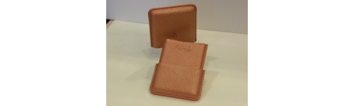 - 40% ETUI CARTES DE VISITE RECIFE CUIR ARIZONA ORANGE